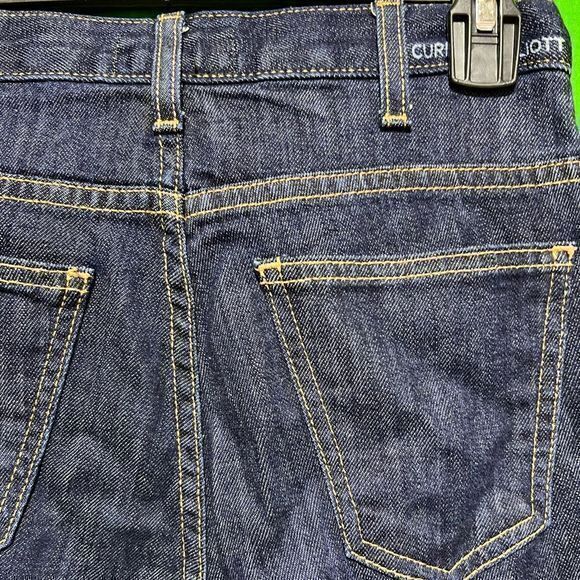 Current Elliott High Rise Bell Bottoms Flare Leg Jeans Dark Wash Denim Size 25 - Picture 4 of 6